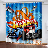 2025 NEW Hot Wheels Curtains Blackout Window Drapes